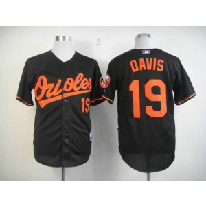 MLB Orioles 19 Chris Davis Black Cool Base Men Jersey