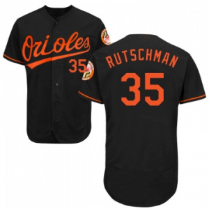 MLB Orioles 35 Adley Rutschman Black Flexbase Men Jersey