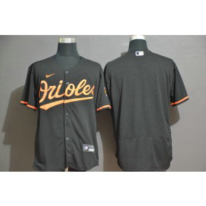 MLB Orioles Blank Black Nike 2020 Flexbase Men Jersey