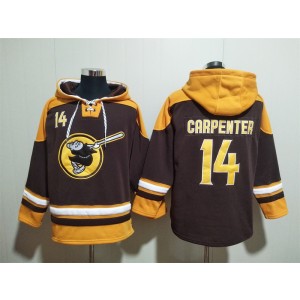 MLB Padres 14 Matt Carpenter Hoodie Sweatshirt