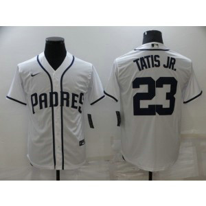 MLB Padres 23 Fernando Tatis Jr. White Nike Cool Base Men Jersey MLB Padres 23 Fernando Tatis Jr. White Nike Cool Base Men Jersey