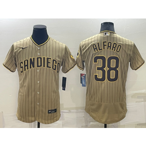 MLB Padres 38 ALFARO Brown Flexbase Men Jersey