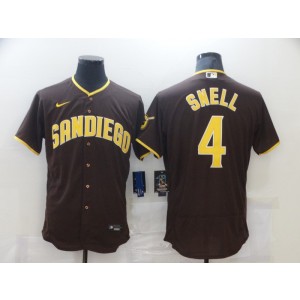 MLB Padres 4 Snell Nike Flexbase Men Jersey