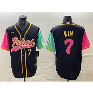MLB Padres 7 Ha Seong Kim Black City Nike Cool Base Men Jersey MLB Padres 7 Ha Seong Kim Black City Nike Cool Base Men Jersey