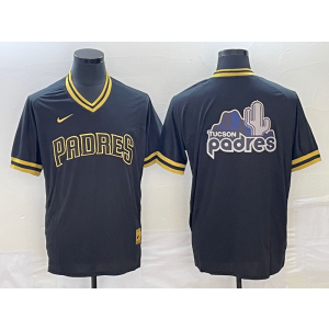 MLB Padres Blank Black Baseball Logo Nike Men Jersey MLB Padres Blank Black Baseball Logo Nike Men Jersey