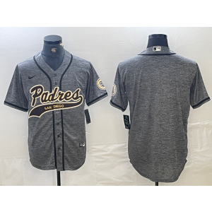 MLB Padres Blank Grey Nike Cool Base Men Jersey MLB Padres Blank Grey Nike Cool Base Men Jersey
