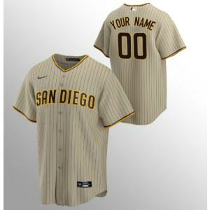 MLB Padres Customized Grey 2020 Nike Cool Base Men Jersey