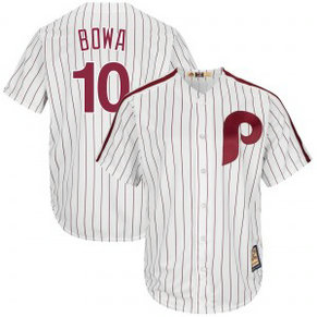 MLB Phillies 10 Larry Bowa White Cooperstown Collection Cool Base Men Jersey MLB Phillies 10 Larry Bowa White Cooperstown Collection Cool Base Men Jersey