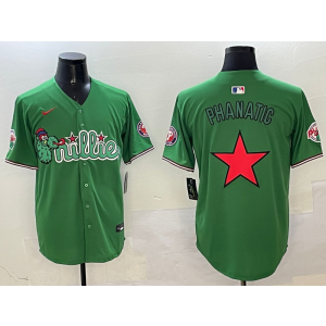 MLB Phillies Blank Logo Green Nike Cool Base Men Jersey MLB Phillies Blank Logo Green Nike Cool Base Men Jersey