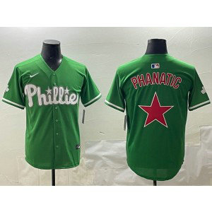 MLB Phillies Blank Star Logo Green Nike Cool Base Men Jersey MLB Phillies Blank Star Logo Green Nike Cool Base Men Jersey