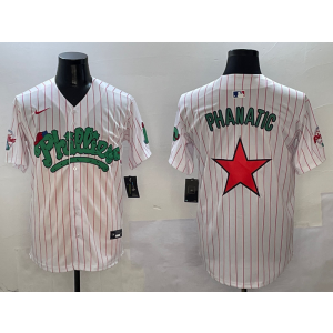 MLB Phillies Blank White Star Logo Nike Cool Base Men Jersey MLB Phillies Blank White Star Logo Nike Cool Base Men Jersey