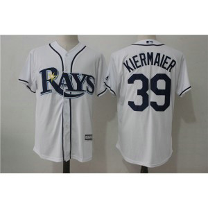MLB Rays 39 Kevin Kiermaier White Cool Base Men Jersey MLB Rays 39 Kevin Kiermaier White Cool Base Men Jersey