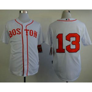 MLB Red Sox 13 Hanley Ramirez New White Cool Base Men Jersey MLB Red Sox 13 Hanley Ramirez New White Cool Base Men Jersey