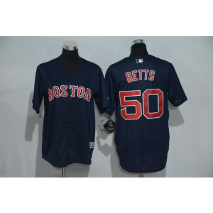 MLB Red Sox 50 Mookie Betts Navy Cool Base Youth Jersey MLB Red Sox 50 Mookie Betts Navy Cool Base Youth Jersey