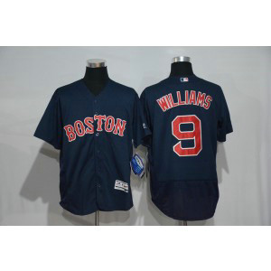 MLB Red Sox 9 Ted Williams Navy Blue New Cool Base Men Jersey MLB Red Sox 9 Ted Williams Navy Blue New Cool Base Men Jersey