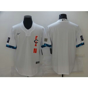 MLB Reds Blank White 2021 All-Star Cool Base Men Jersey MLB Reds Blank White 2021 All-Star Cool Base Men Jersey
