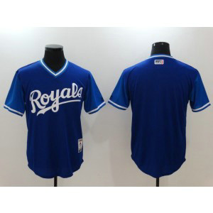 MLB Royals Blank Majestic Royal 2017 Players Weekend Men Jersey MLB Royals Blank Majestic Royal 2017 Players Weekend Men Jersey