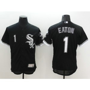 MLB White Sox 1 Adam Eaton Black Flexbase Men Jersey
