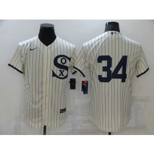 MLB White Sox 34 Michael Kopech 2021 Cream Field Of Dreams Flexbase Men Jersey