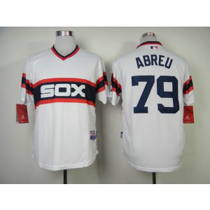 MLB White Sox 79 Jose Abreu White Alternate Home Cool Base Men Jersey MLB White Sox 79 Jose Abreu White Alternate Home Cool Base Men Jersey