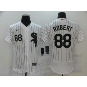 MLB White Sox 88 Luis Robert White 2020 Nike Flexbase Men Jersey