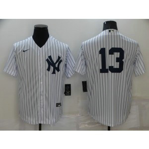 MLB Yankees 13 Alex Rodriguez White Nike Cool Base Men Jersey