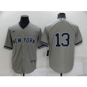MLB Yankees 13 Rodriguez Grey Nike Cool Base Men Jersey MLB Yankees 13 Rodriguez Grey Nike Cool Base Men Jersey