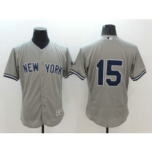 MLB Yankees 15 Thurman Munson Grey Flexbase Men Jerseys MLB Yankees 15 Thurman Munson Grey Flexbase Men Jerseys