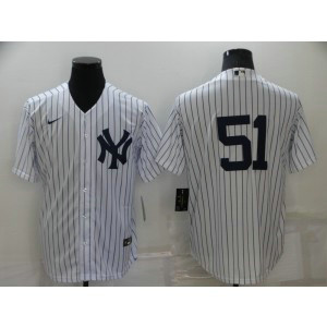 MLB Yankees 51 Bernie Williams White Flexbase Men Jersey MLB Yankees 51 Bernie Williams White Flexbase Men Jersey