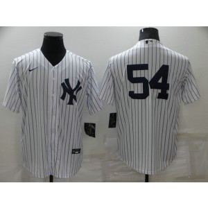 MLB Yankees 54 Aroldis Chapman White Nike Cool Base Men Jersey