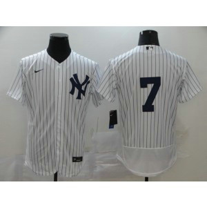 MLB Yankees 7 Mickey Mantle White 2020 Nike Flexbase Men Jersey MLB Yankees 7 Mickey Mantle White 2020 Nike Flexbase Men Jersey