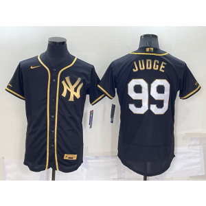 MLB Yankees 99 Aaron Judge Black Gold Nike Cool Base Men Jersey MLB Yankees 99 Aaron Judge Black Gold Nike Cool Base Men Jersey