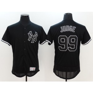 MLB Yankees 99 Aaron Judge Black Nike Cool Base Men Jersey
