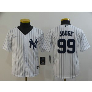 MLB Yankees 99 Aaron Judge White 2020 Nike Cool Base Youth Jersey MLB Yankees 99 Aaron Judge White 2020 Nike Cool Base Youth Jersey