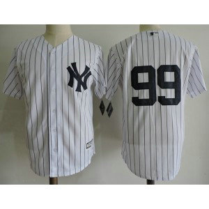 MLB Yankees 99 Aaron Judge White Cool Base Youth Jersey