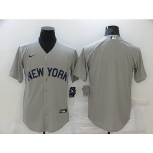 MLB Yankees Blank 2021 Grey Field Of Dreams Cool Base Men Jersey MLB Yankees Blank 2021 Grey Field Of Dreams Cool Base Men Jersey