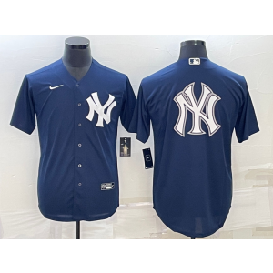 MLB Yankees Blank Navy Baseball Logo Nike Men Jerseys MLB Yankees Blank Navy Baseball Logo Nike Men Jerseys