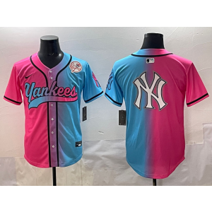 MLB Yankees Blank New Fashion Logo Nike Cool Base Men Jersey MLB Yankees Blank New Fashion Logo Nike Cool Base Men Jersey