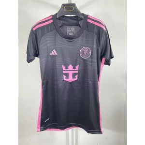 MLS MIami Messi Black Soccer Women Jersey