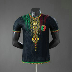 Mali 25-26 Black Player Version Slim Fit(Run Smaller) Version Jersey Jersey S-XXL