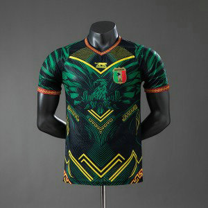 Mali 25-26 BlackGreen Player Version Slim Fit(Run Smaller) Version Jersey Jersey S-XXL
