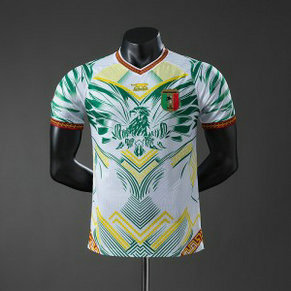 Mali 25-26 White Player Version Slim Fit(Run Smaller) Version Jersey Jersey S-XXL