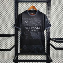 Manchester City 2023-24 Black Soccer Men Jersey