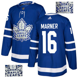 Maple Leafs 16 Mitch Marner Blue Glittery Edition Adidas Jersey