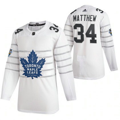 Maple Leafs 34 Auston Matthews White 2020 NHL All Star Game Adidas Jersey Maple Leafs 34 Auston Matthews White 2020 NHL All Star Game Adidas Jersey