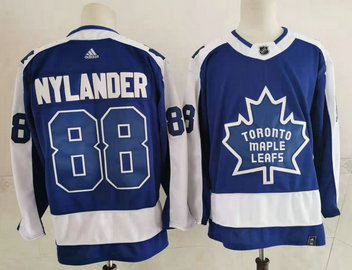 Maple Leafs 88 William Nylander Blue 2020-21 Reverse Retro Adidas Jersey Maple Leafs 88 William Nylander Blue 2020-21 Reverse Retro Adidas Jersey