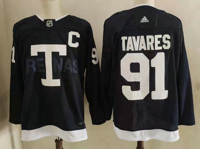 Maple Leafs 91 John Tavares Navy 2022 NHL Heritage Classic Adidas Jersey Maple Leafs 91 John Tavares Navy 2022 NHL Heritage Classic Adidas Jersey