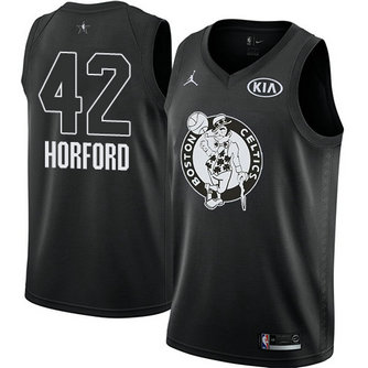 Men's Celtics #42 Al Horford Black NBA Jordan Swingman 2018 All-Star Game Jersey