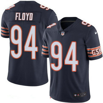 Men's Chicago Bears #94 Leonard Floyd Navy Blue 2016 Color Rush Stitched Jersey Men's Chicago Bears #94 Leonard Floyd Navy Blue 2016 Color Rush Stitched Jersey