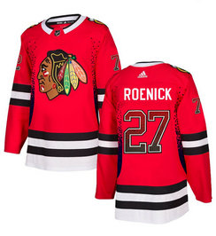 Men's Chicago Blackhawks #27 Jeremy Roenick Red Drift Fashion Adidas Jersey Men's Chicago Blackhawks #27 Jeremy Roenick Red Drift Fashion Adidas Jersey